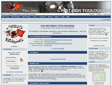 Tablet Screenshot of motards-toulousains.com